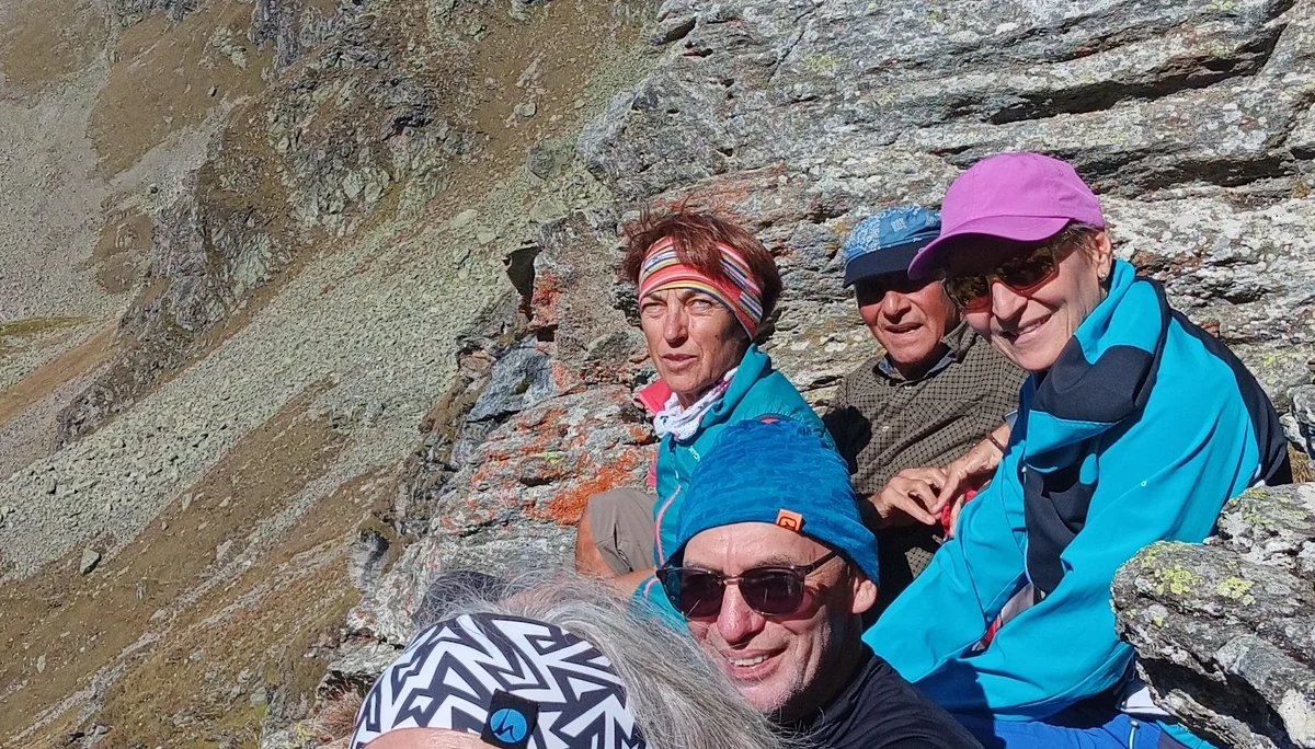 Auf der Neualmscharte | © DAV Tittmoning / Kurt Stemmer