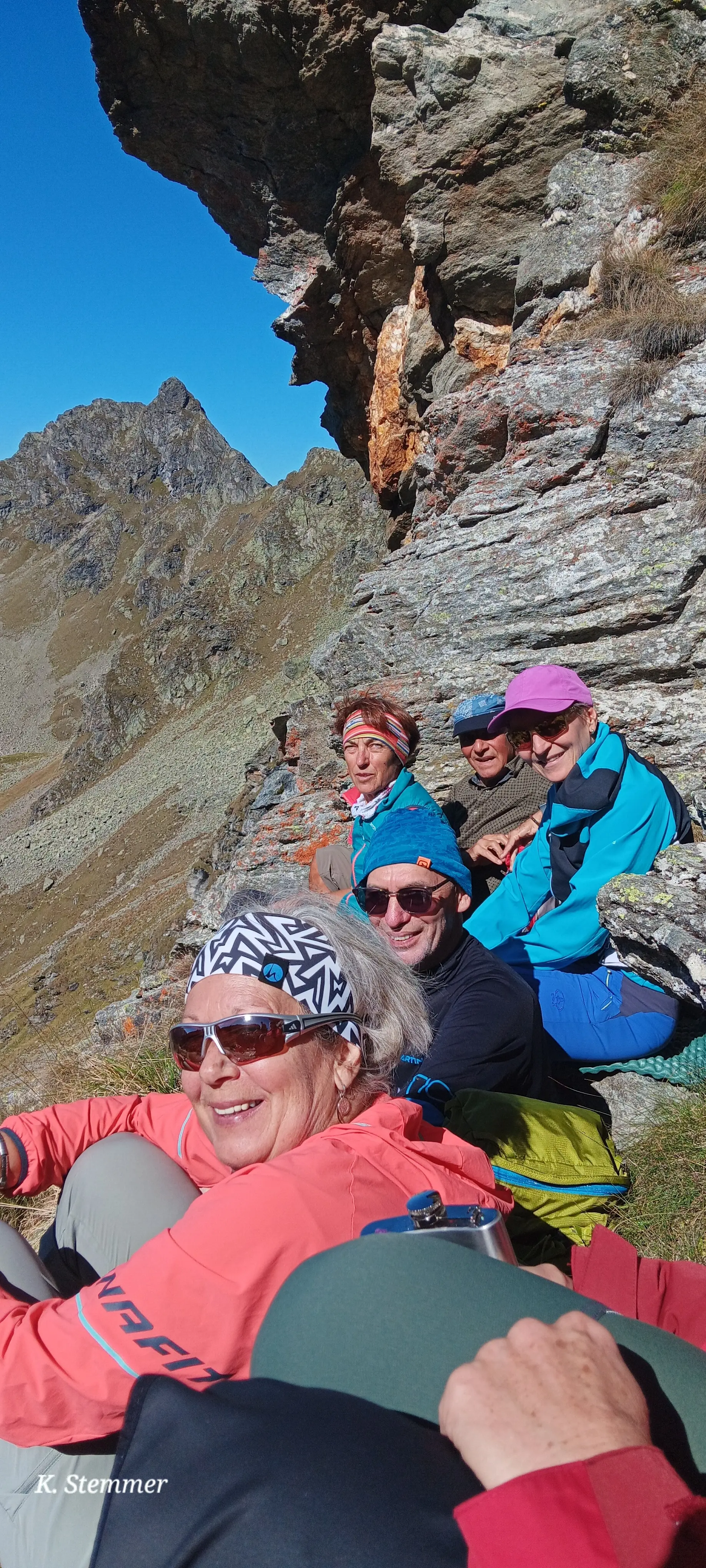 Auf der Neualmscharte | © DAV Tittmoning / Kurt Stemmer