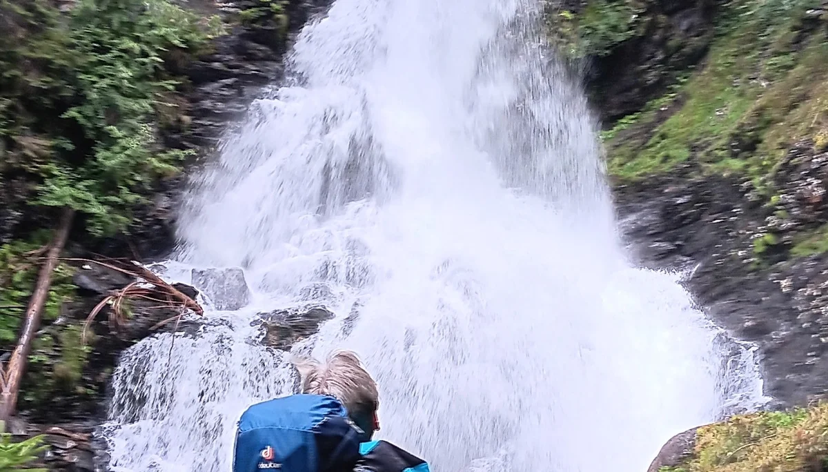 In der Höll - der Schluchtensteig vorbei am höchsten Wasserfall der Steiermark. | © DAV Tittmoning / Kurt Stemmer