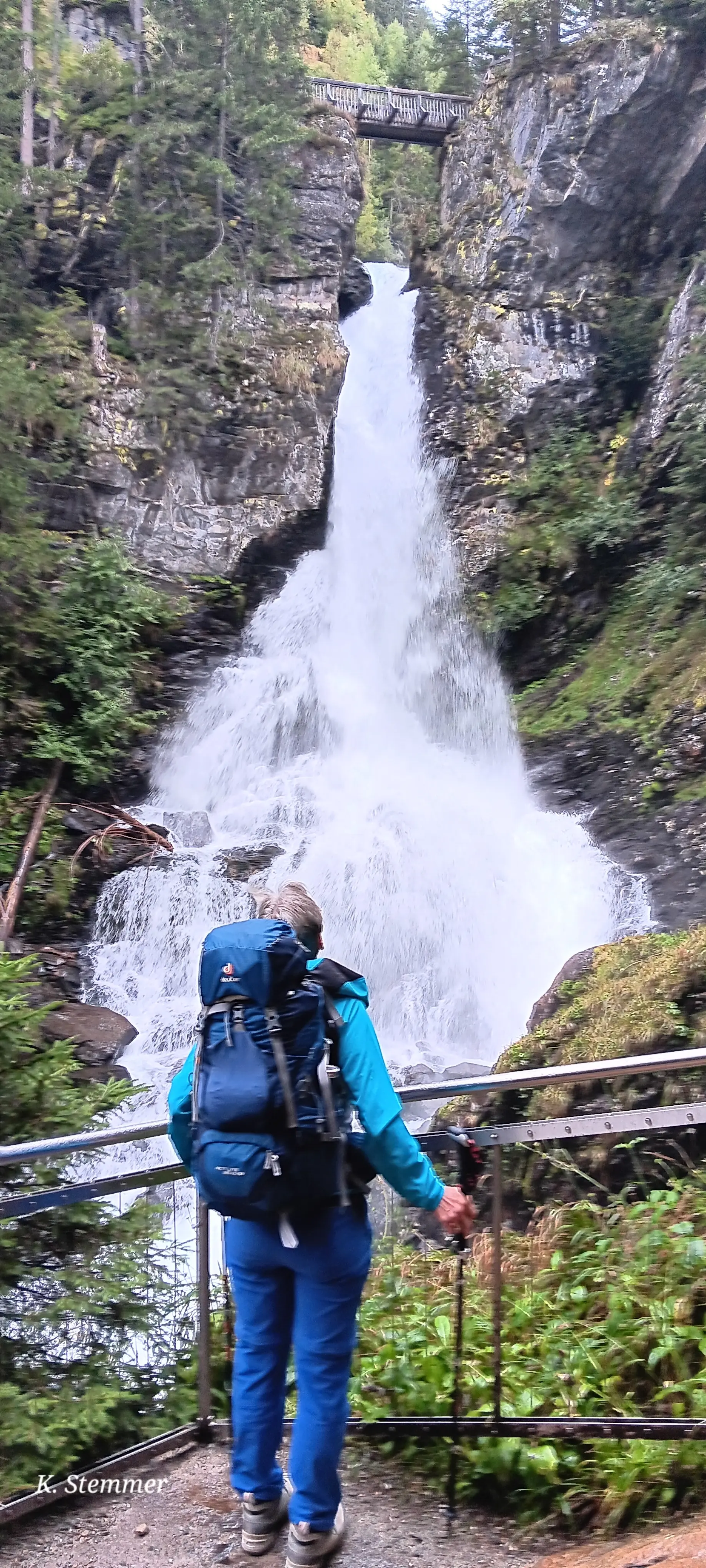 In der Höll - der Schluchtensteig vorbei am höchsten Wasserfall der Steiermark. | © DAV Tittmoning / Kurt Stemmer