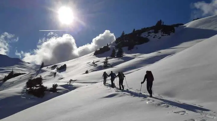 Das Gelände zeigt sich von seiner schönste Seite | © DAV Tittmoning