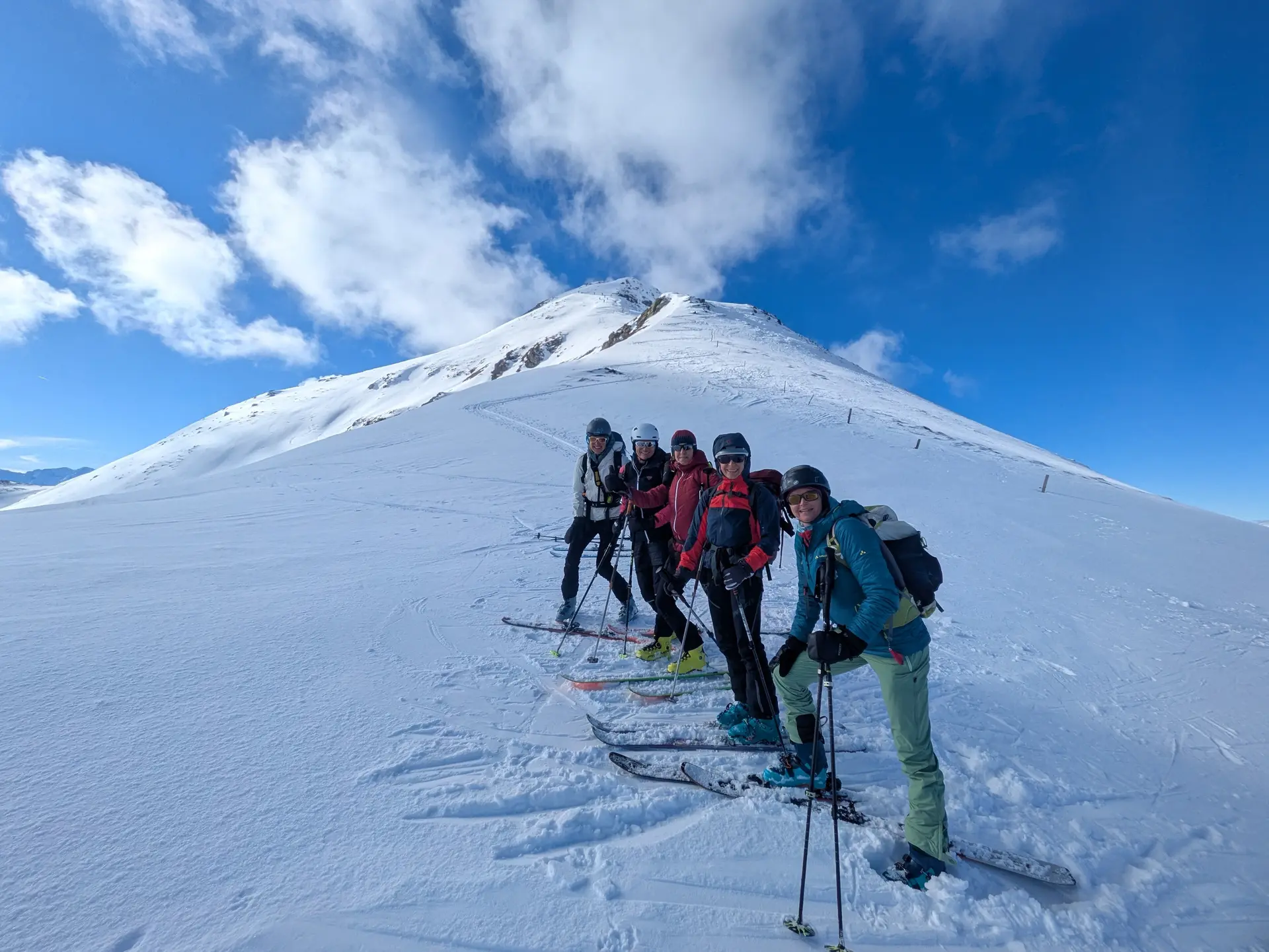 Mädels Gruppe zufrieden am Klingler Toerl  | © DAV Tittmoning