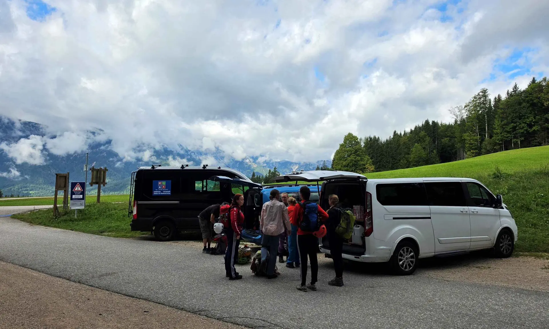 Tag 3: Klettern an der Ewigen Wand | © DAV Tittmoning