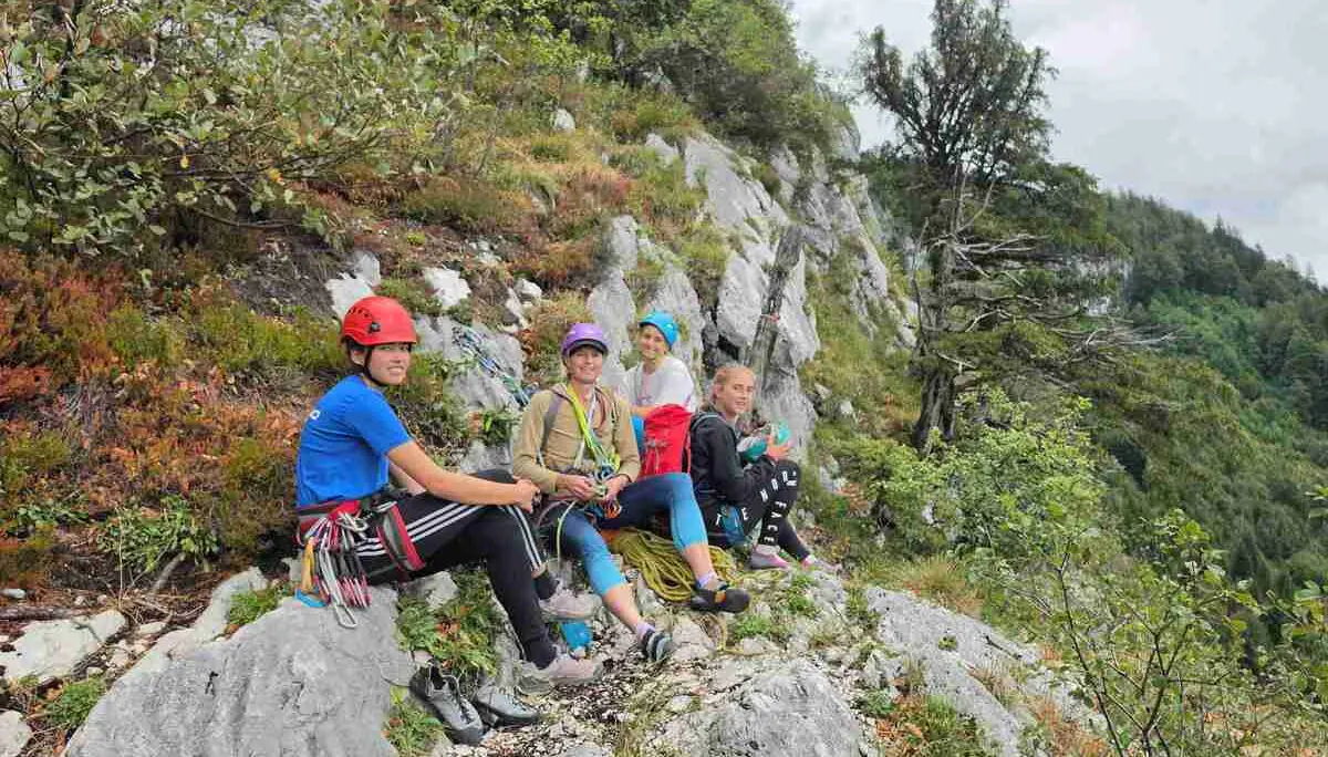 Tag 3: Klettern an der Ewigen Wand | © DAV Tittmoning