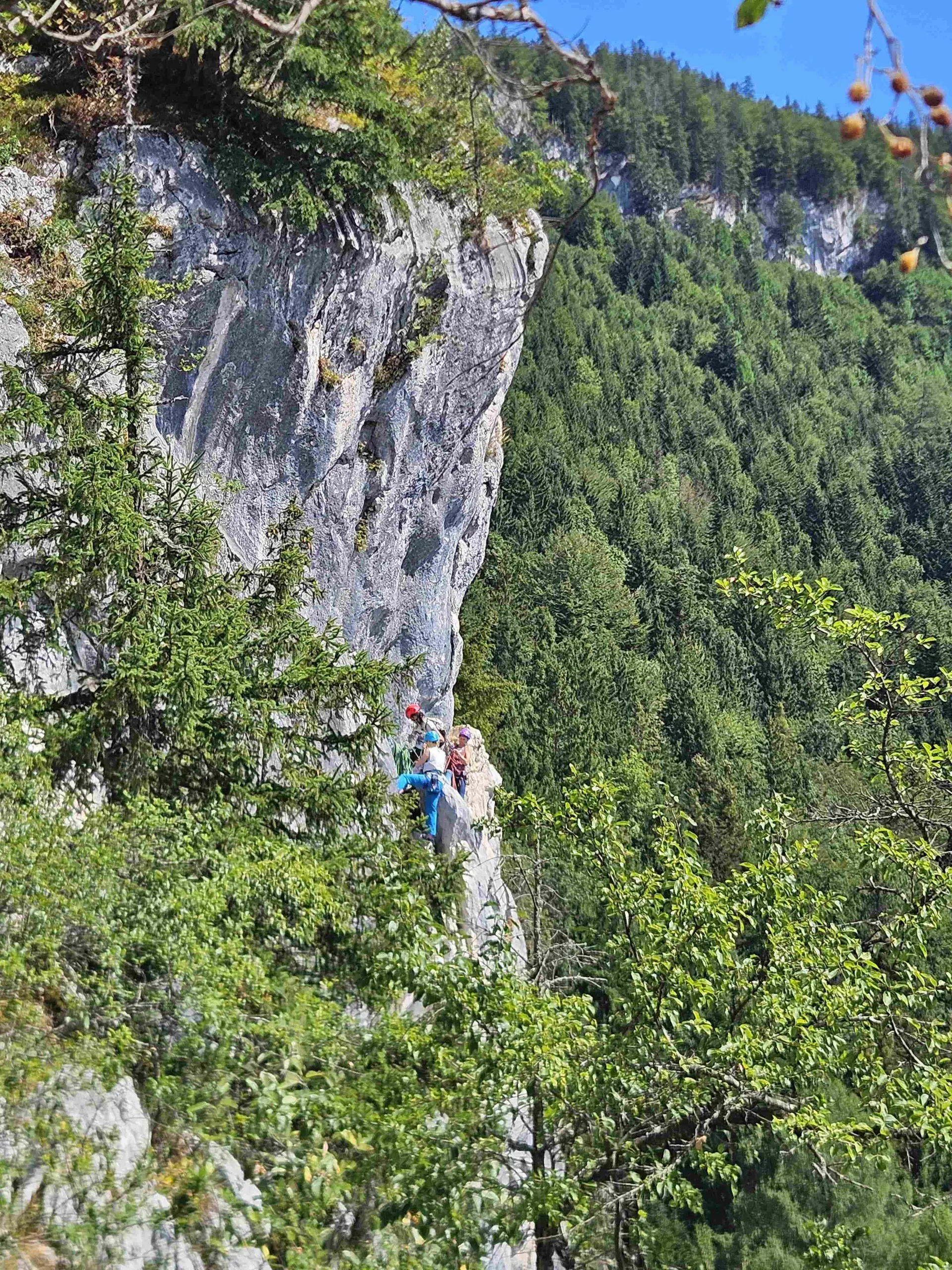 Tag 4: Klettern an der Ewigen Wand | © DAV Tittmoning