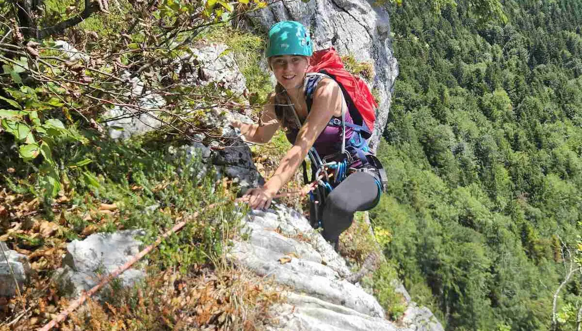 Tag 4: Klettern an der Ewigen Wand | © DAV Tittmoning