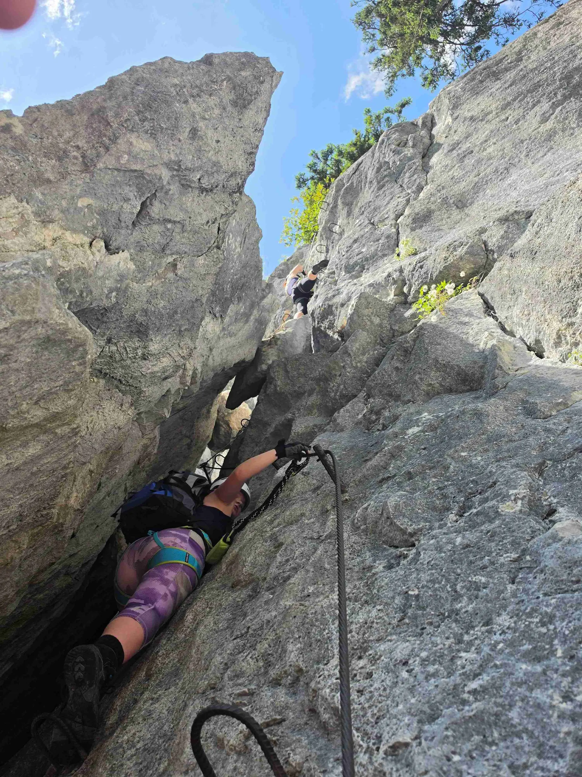 Tag 4: Klettersteige Predigtstuhl | © DAV Tittmoning