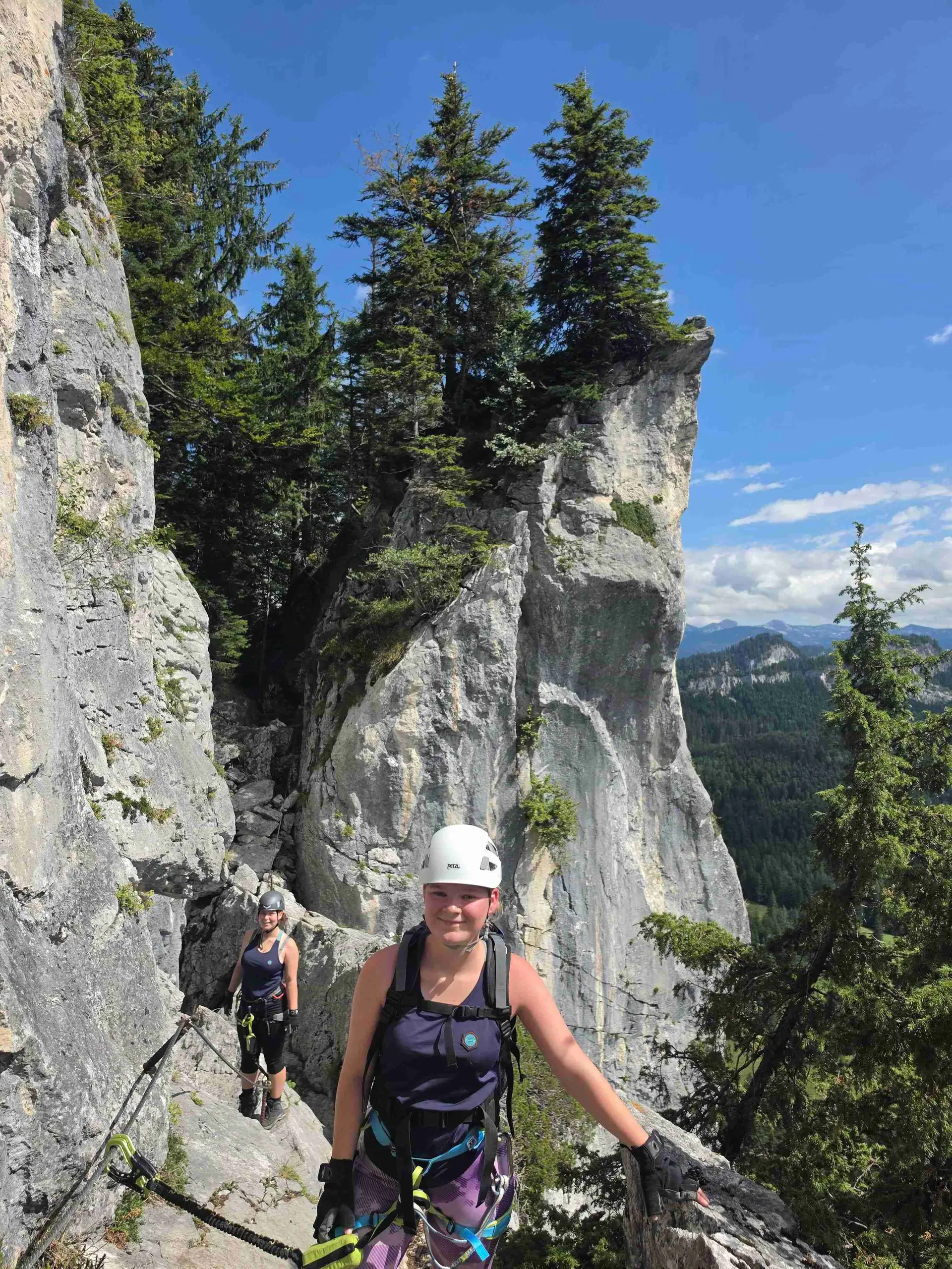 Tag 4: Klettersteige Predigtstuhl | © DAV Tittmoning