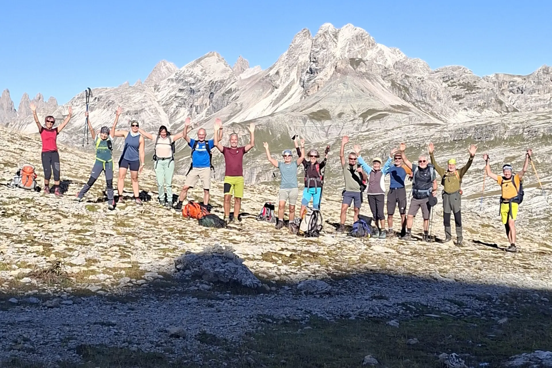 Vor den Geislerspitzen | © DAV Tittmoning / Kurt Stemmer