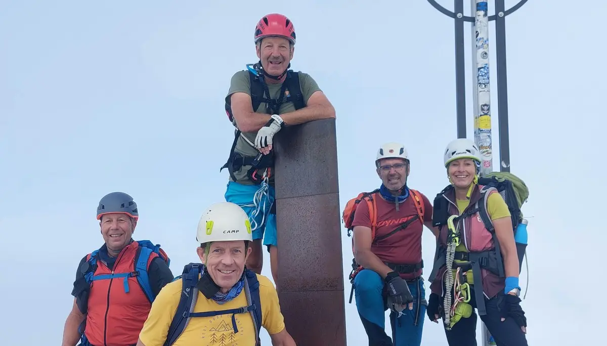 auf dem Sas Rigais | © DAV Tittmoning / Kurt Stemmer